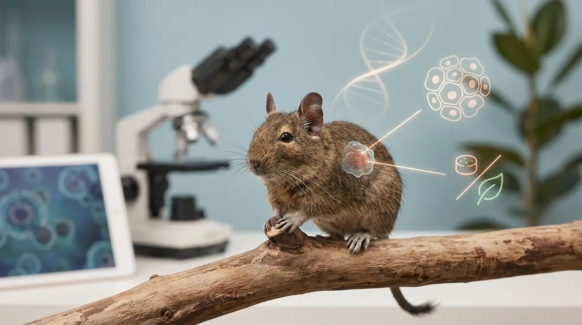 デグーに腫瘍ができる原因