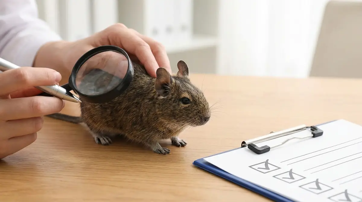 【チェックリスト】デグーの腫瘍を早期発見するための初期症状