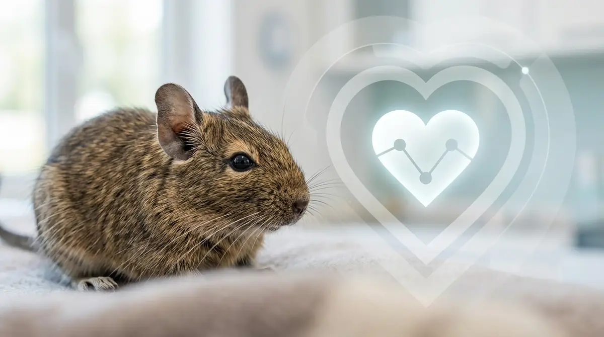 デグーが心臓病になりやすい3つの理由と基礎知識