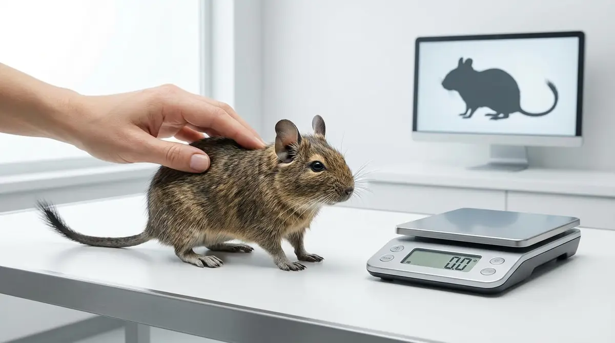 今すぐできる!デグーの肥満判定3つのセルフチェック法