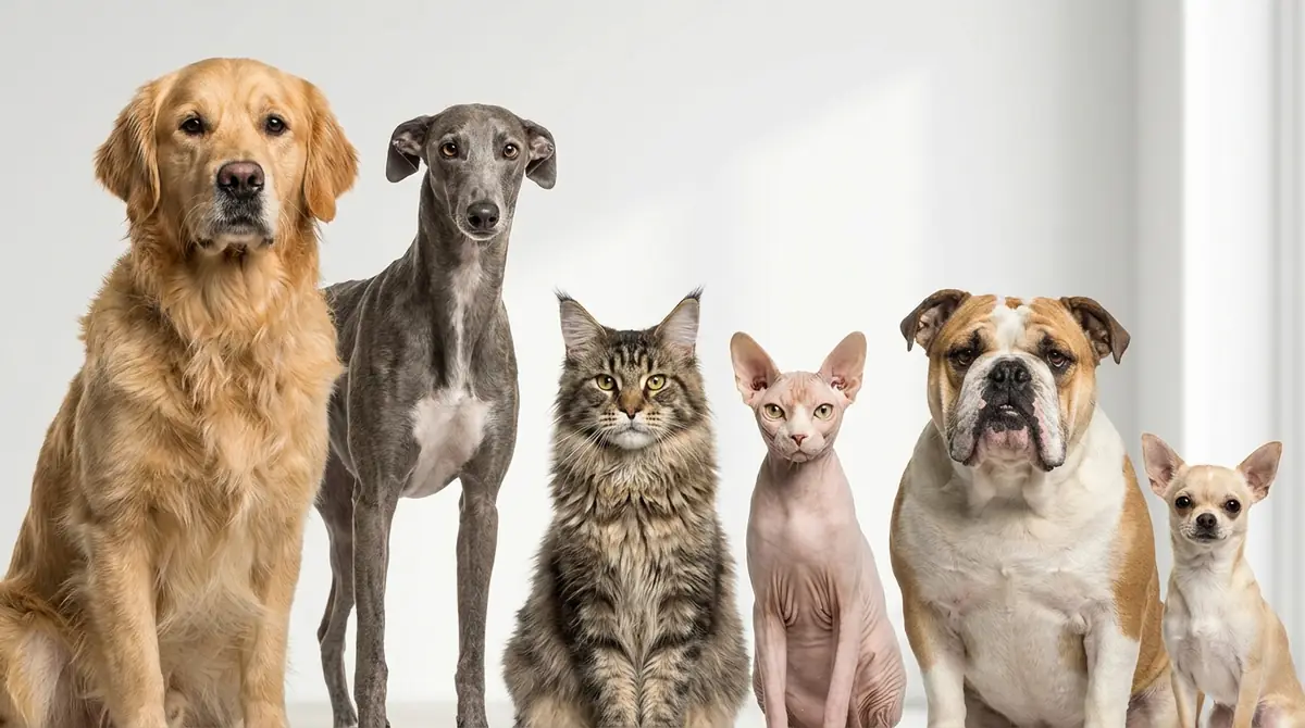 見た目の違いを徹底解説|体格・毛並み・顔つき