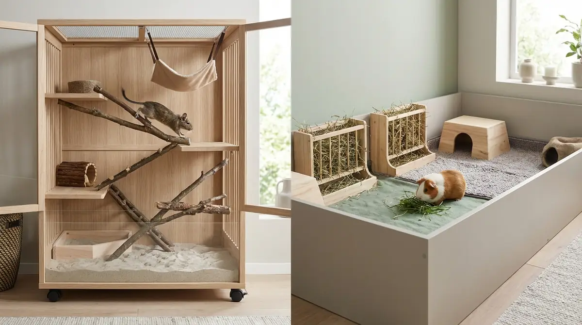 デグーとモルモットの飼育環境・お世話の違い