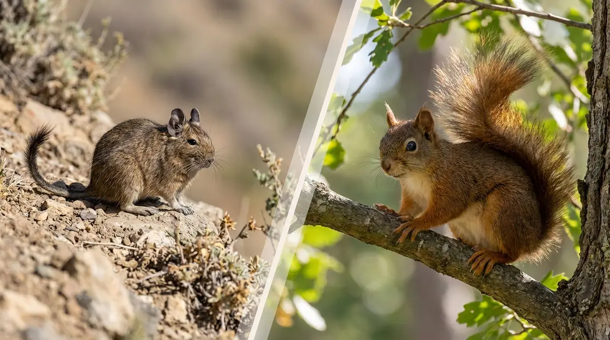 【結論】デグーはリスではない！見た目が似ている理由と違いの正体