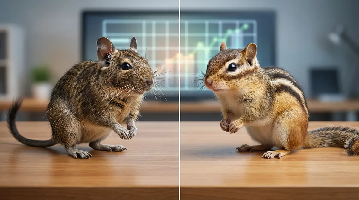 デグーとリス（シマリス）の基本情報を比較【一覧表付き】