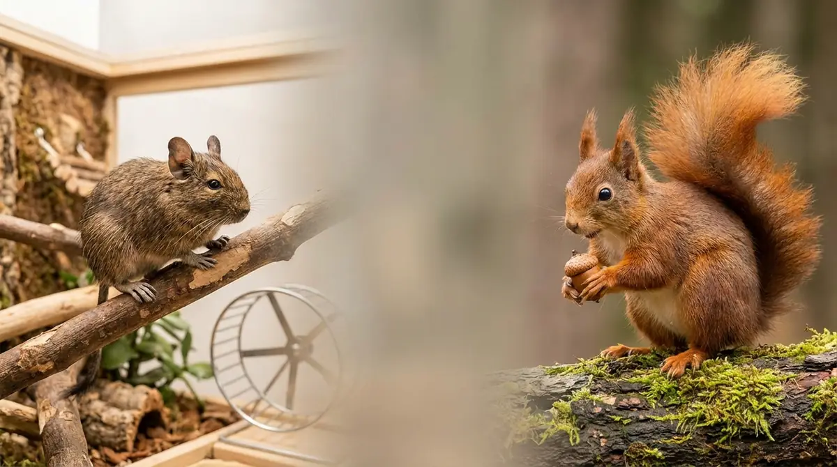 あなたに向いているのはデグー？リス？タイプ別診断