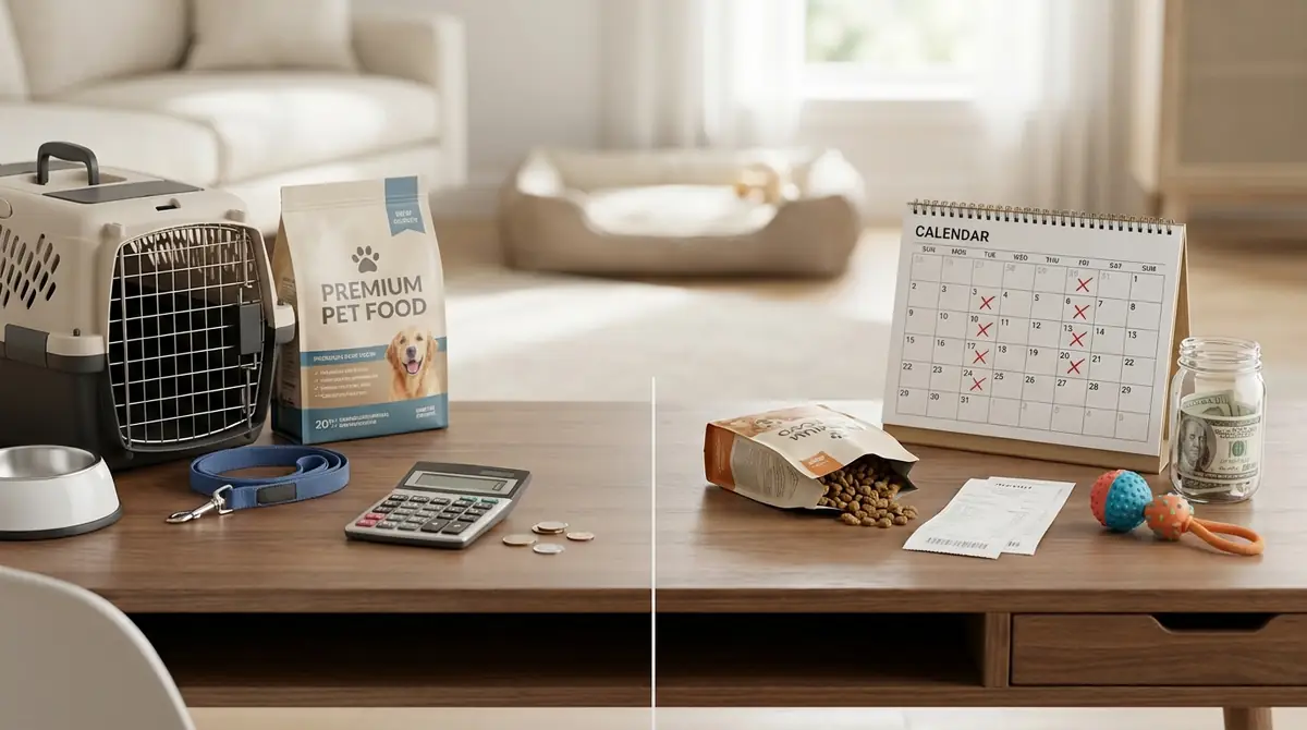 飼育費用の違い｜初期費用と月々の維持費を比較