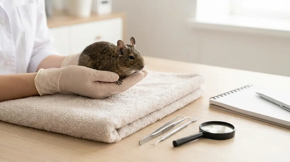 デグーの性別を安全に確認する5つの手順