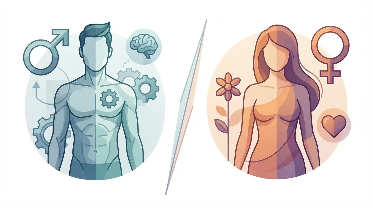 オスとメスの違いをイラストで比較【図解】