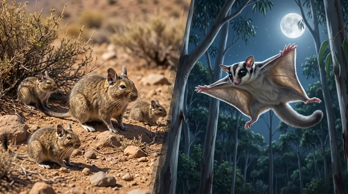 デグーとフクロモモンガの基本情報を比較|そもそも何が違う?