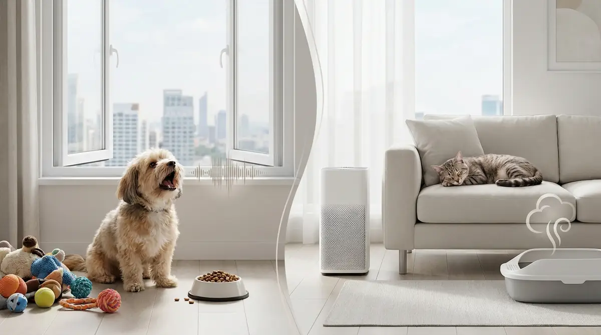 鳴き声・臭いを比較|マンションでも飼える?