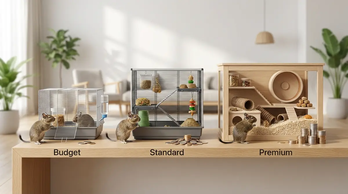 【予算別】デグーの初期費用プラン3選