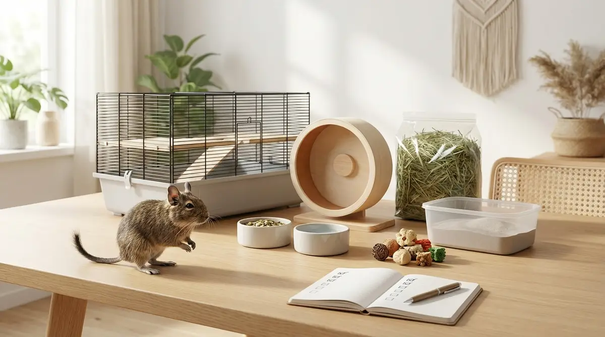 デグーの初期費用チェックリスト【保存版】