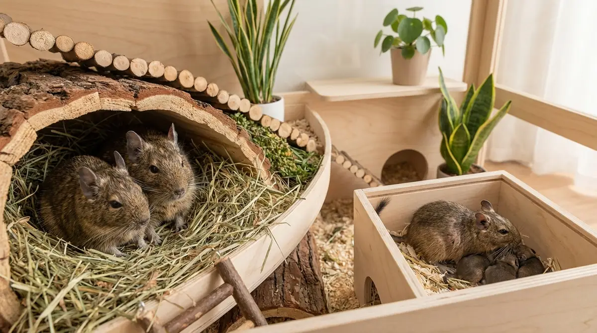 デグーの繁殖サイクルを基礎から理解しよう