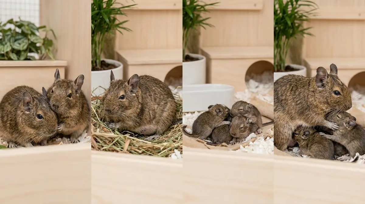 デグー繁殖の流れを4ステップで解説【時系列ガイド】