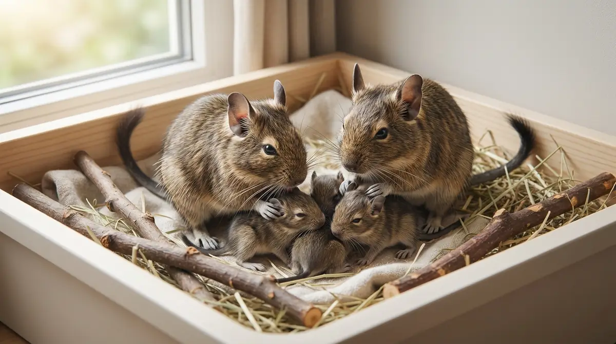 デグー繁殖の基礎に関するよくある質問