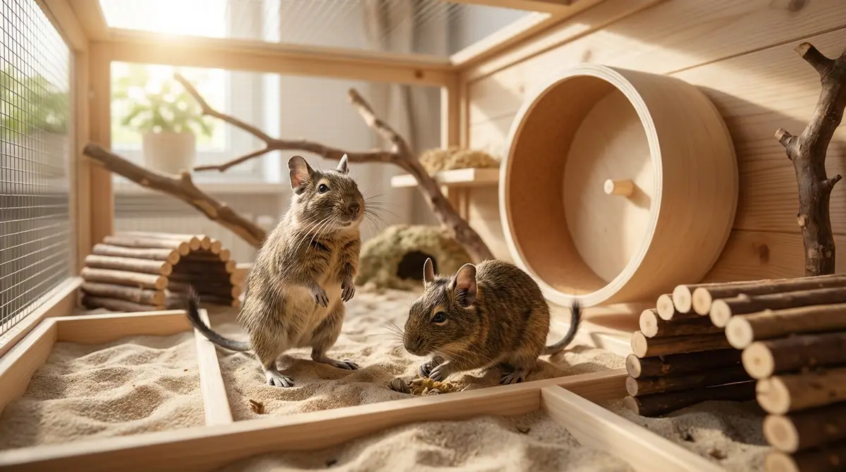 お迎え前に知っておくべきデグーの特徴と飼育条件