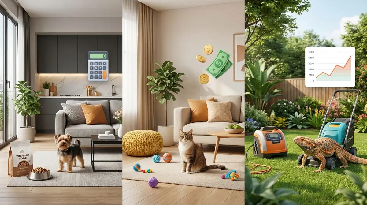 飼育スタイル別の月々費用シミュレーション