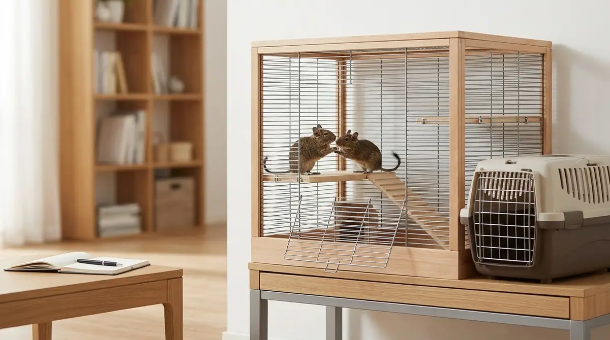 デグーのケージサイズに関するよくある質問