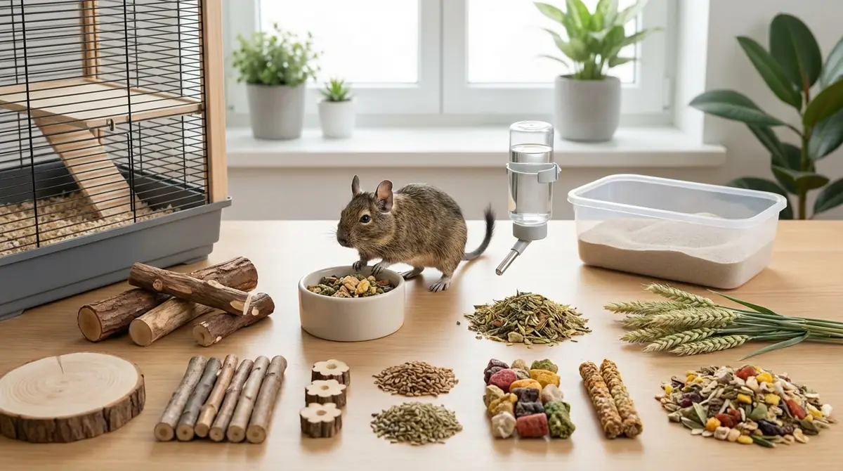 【カテゴリ別】デグー用品の選び方と初心者向けおすすめ