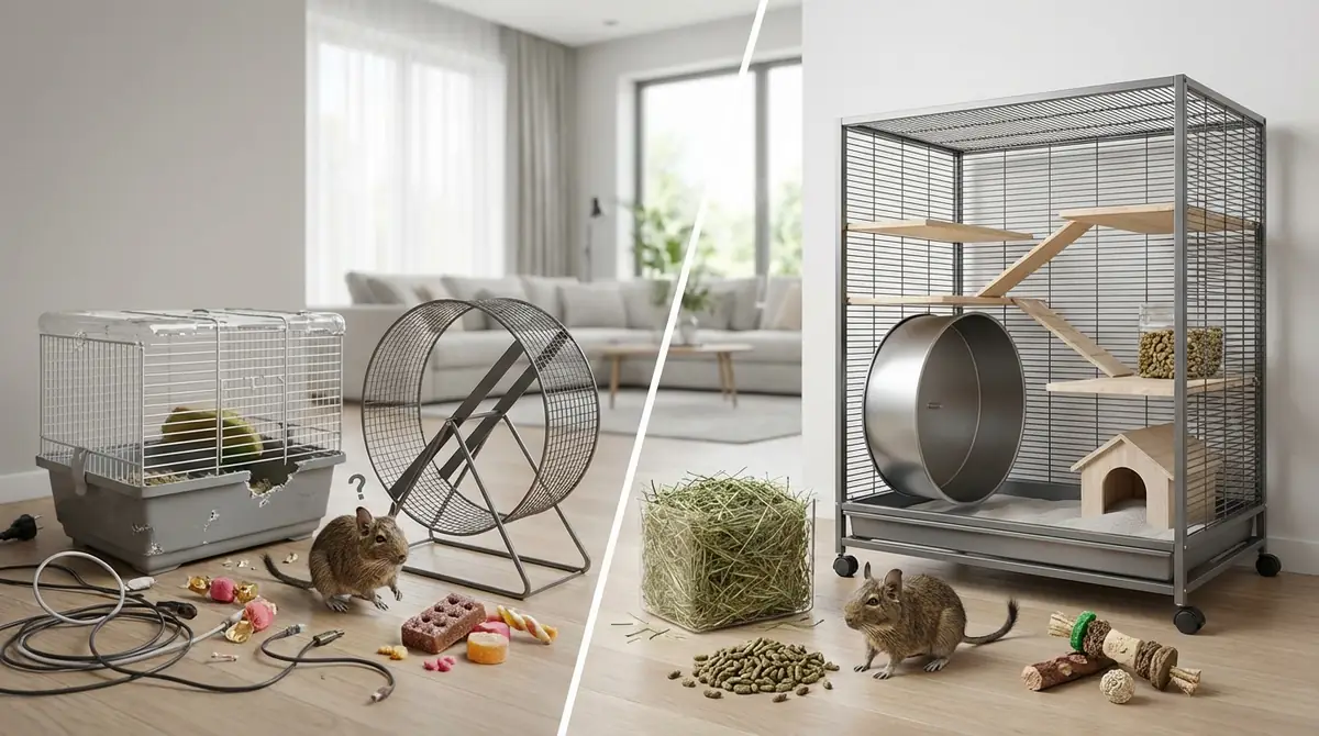 デグーお迎え準備で初心者がやりがちな失敗5選と対策