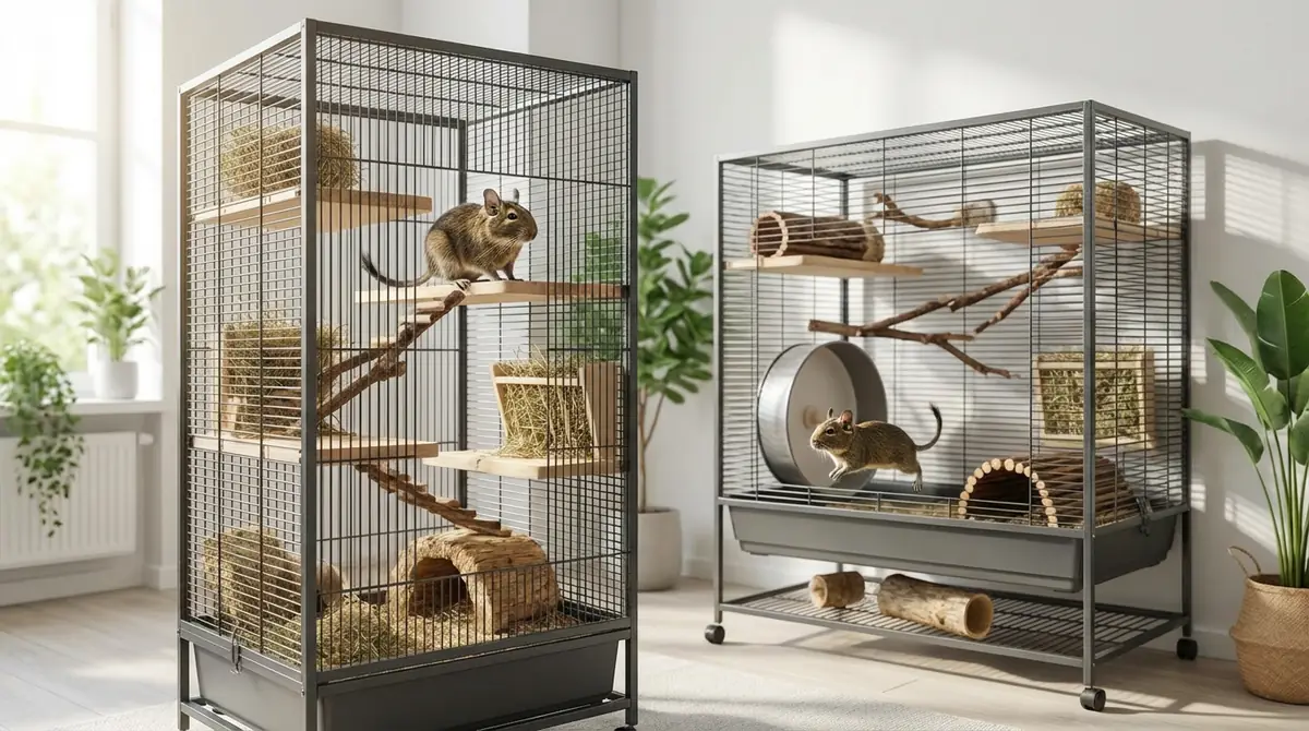 【結論】デグーにおすすめのケージは「イージーホーム40ハイ or 60ハイ」