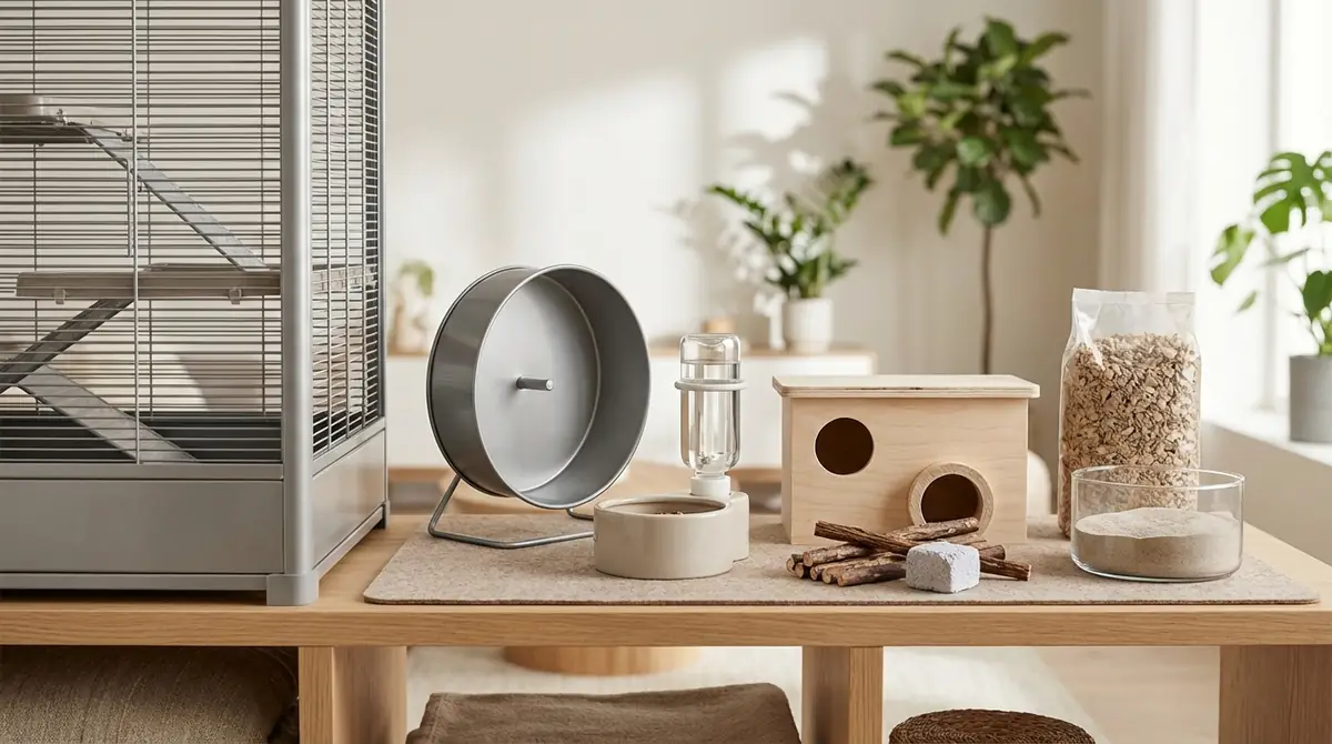 デグーケージと一緒に揃えるべき必須アイテム5選