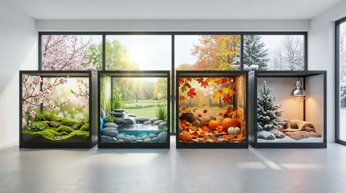 季節別ケージレイアウト調整のポイント