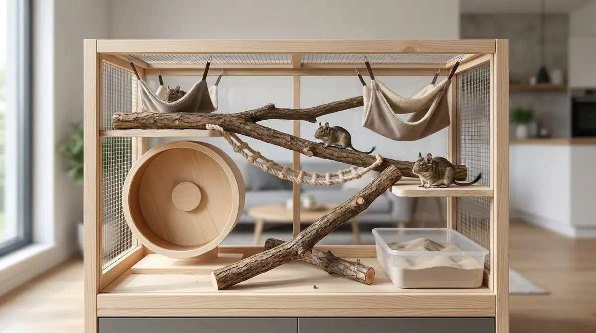 まとめ｜デグーの習性に合わせたケージレイアウトで快適な飼育環境を