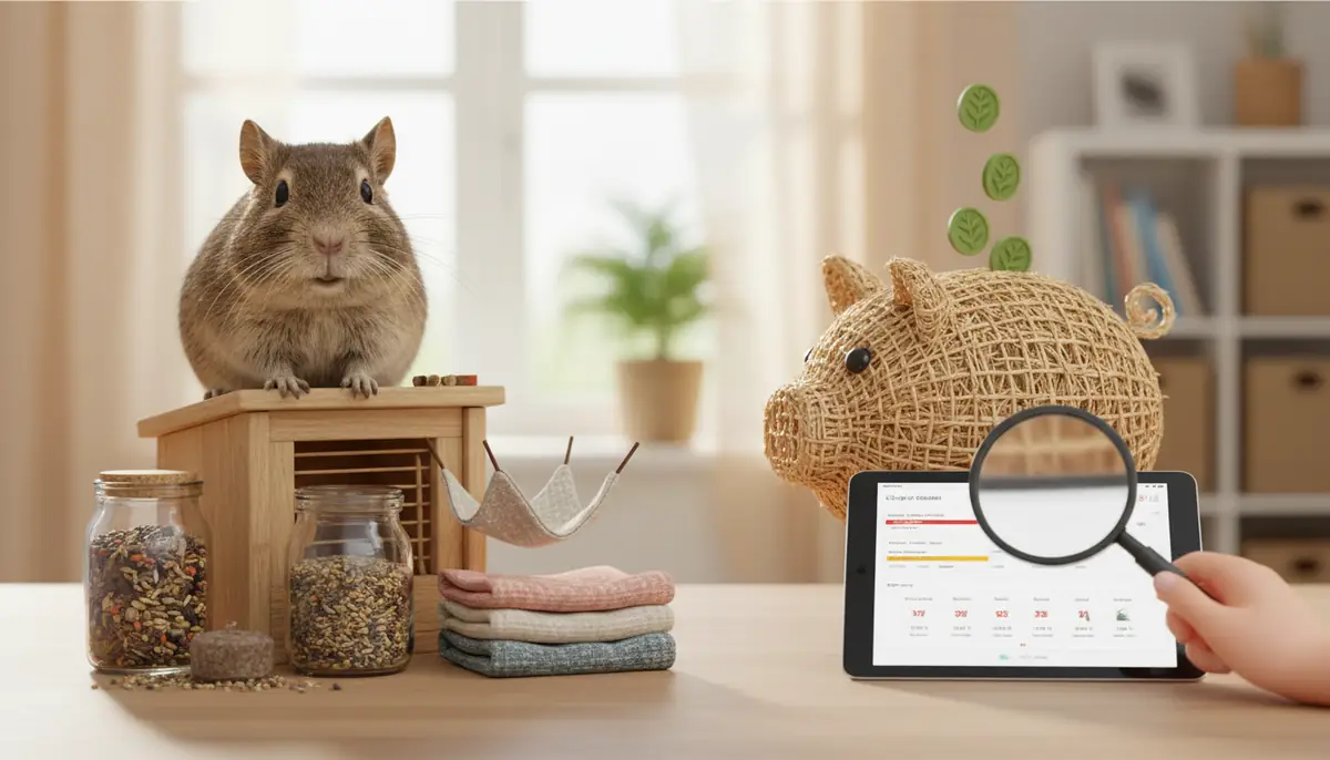デグーの初期費用を抑える5つの節約テクニック